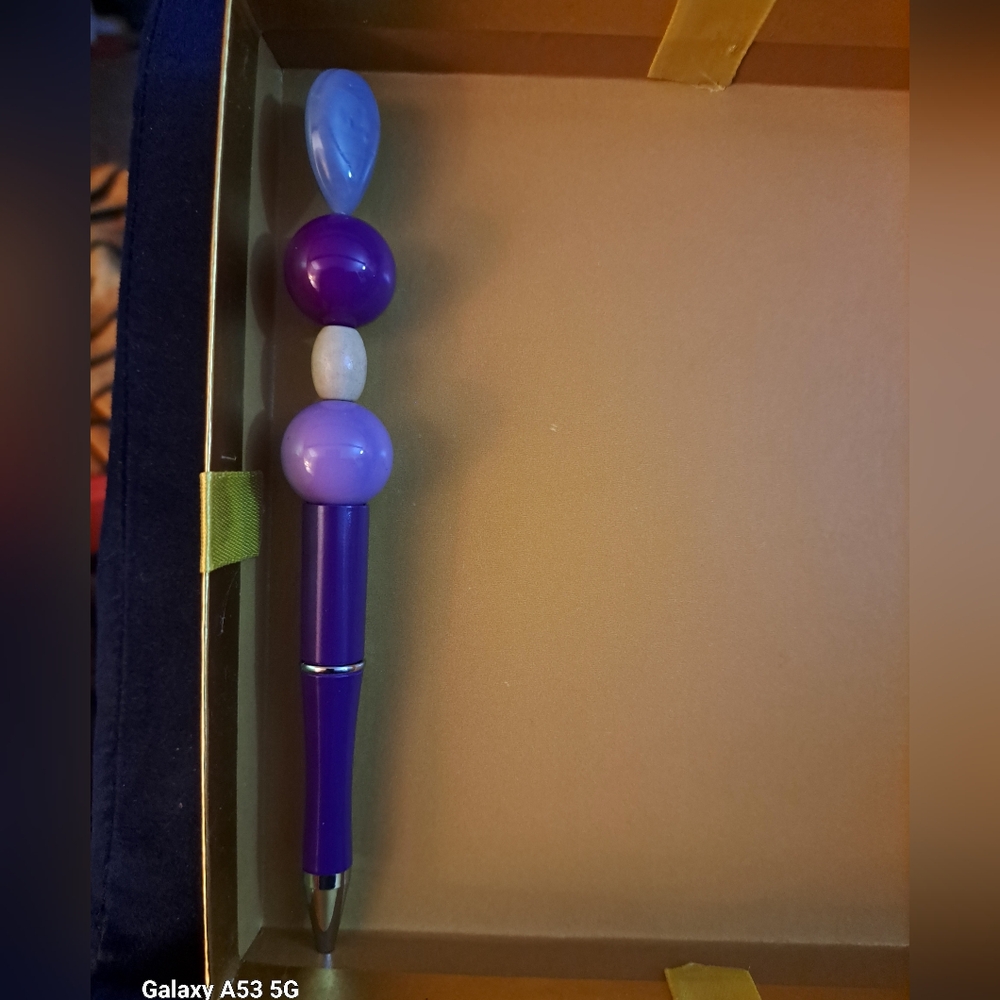 Purple pen